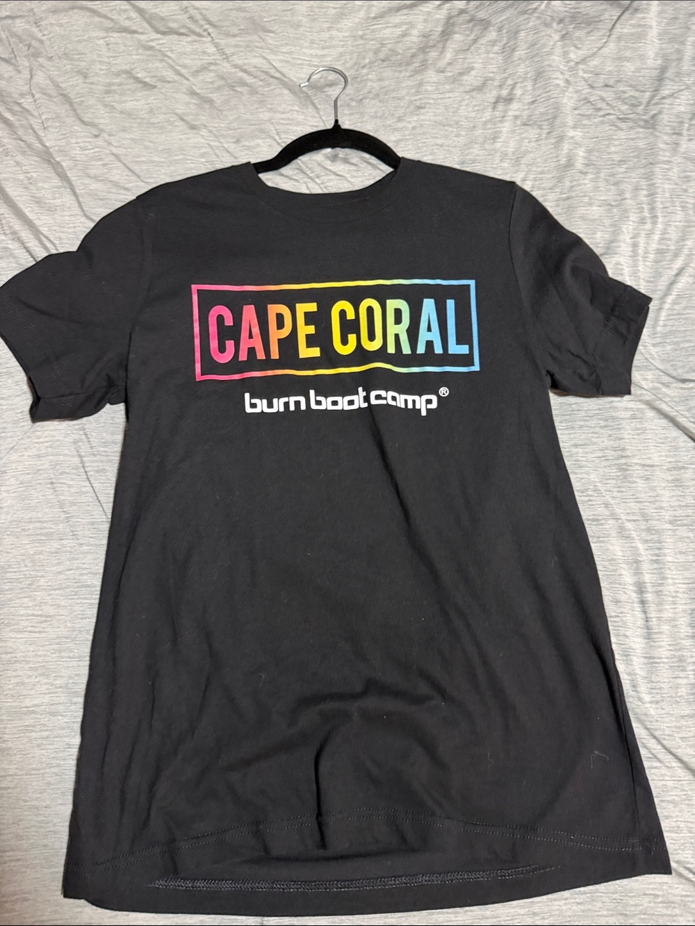 burn boot camp Cape Coral Black Short Sleeve Tee